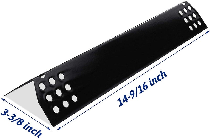 Utheer Grill Replacement Parts for Nexgrill 720-0896B 720-0896C 720-0882A 720-0896 720-0925 Grills,6 Pack Heat Plates Flame Tamers for Nexgrill Deluxe 6 Burner Grills,Grill Master 720 0697 Heat Plates - Image 2